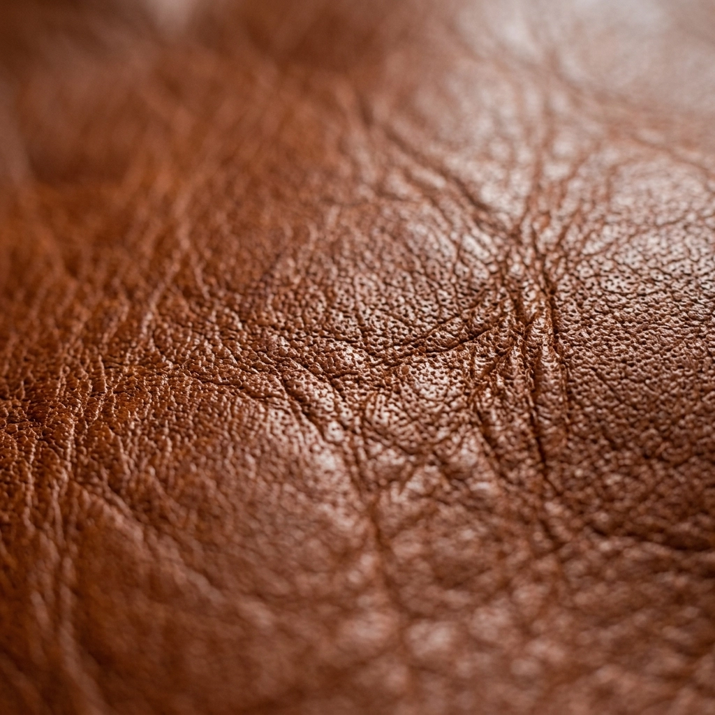 Genuine leather swatch texture