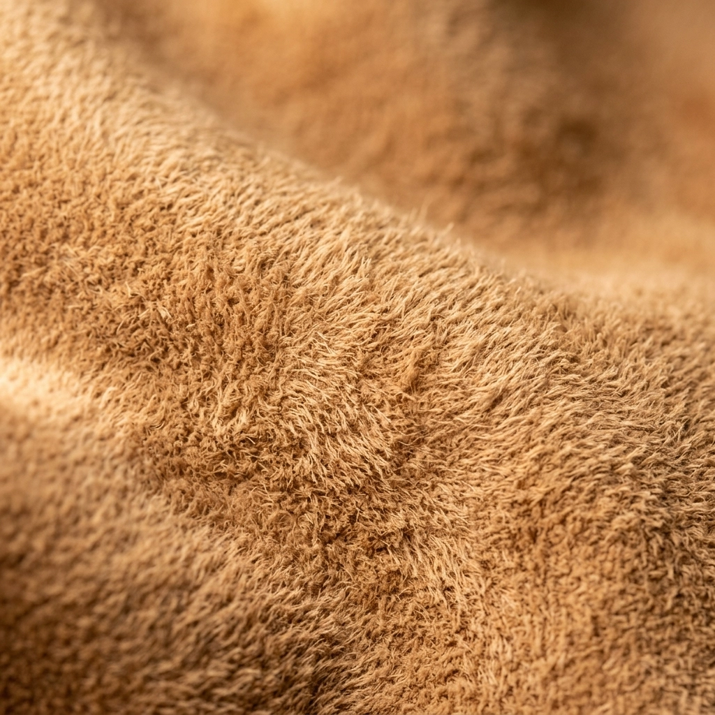 Suede leather swatch texture